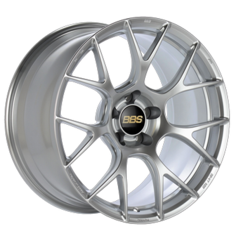 BBS RE-V7 18x10 5x112 ET38 Diamond Silver Wheel -82mm PFS/Clip Required