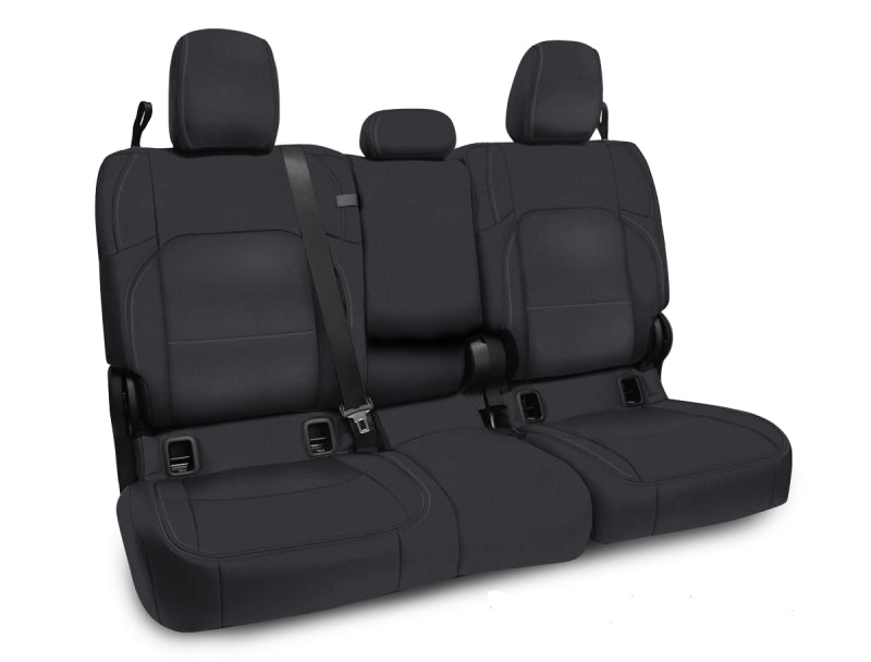 PRP Seats PRP 2020+ Jeep Gladiator JT Rear Bench Cover with Leather Interior - All Black