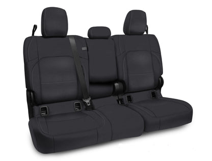 PRP Seats PRP 2020+ Jeep Gladiator JT Rear Bench Cover with Leather Interior - All Black