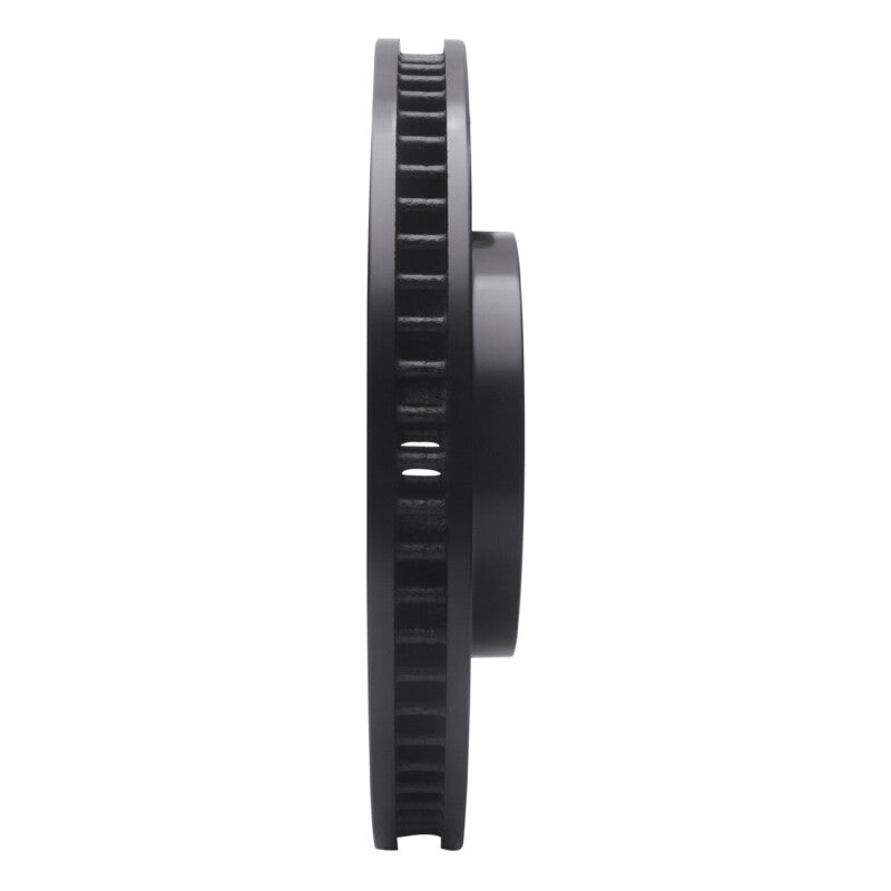 R1 Concepts R1 97-05 Buick Park Avenue Front Left Drilled & Slotted Black Brake Rotor