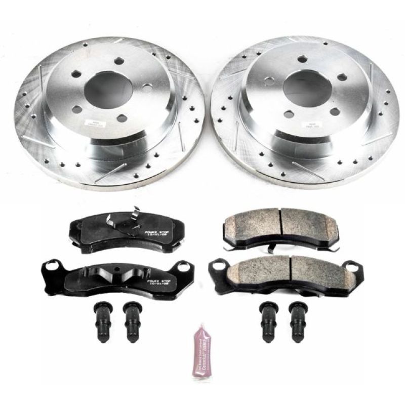 PowerStop Power Stop 1993 Ford Mustang Front Z23 Evolution Sport Brake Kit