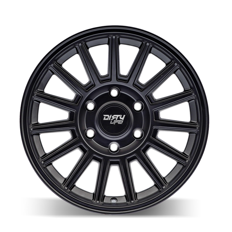 Dirty Life Journey 9316 17x8.5 / 6x139.7 BP / 0mm Offset / 106mm Hub Matte Black Wheel