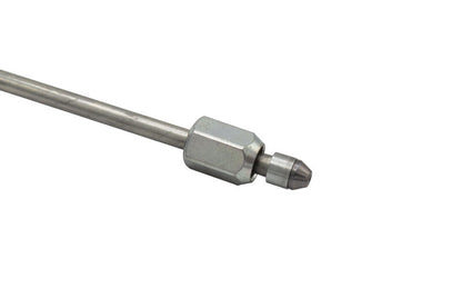 Fleece Performance 11in High Pressure Fuel Line (8mm x 3.5mm Line M14x1.5 Nuts)