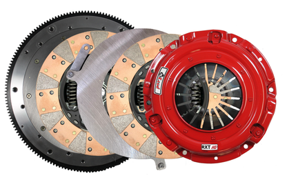 McLeod Racing McLeod 18-21 Ford Mustang GT 5.0L RXT 1200 Twin Disc Clutch Kit w/AL Flywheel 23 Spline 0 Bal w/164T