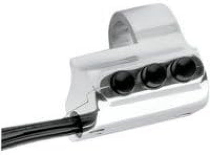Performance Machine Switch Assembly 3 Button Right Side - Chrome