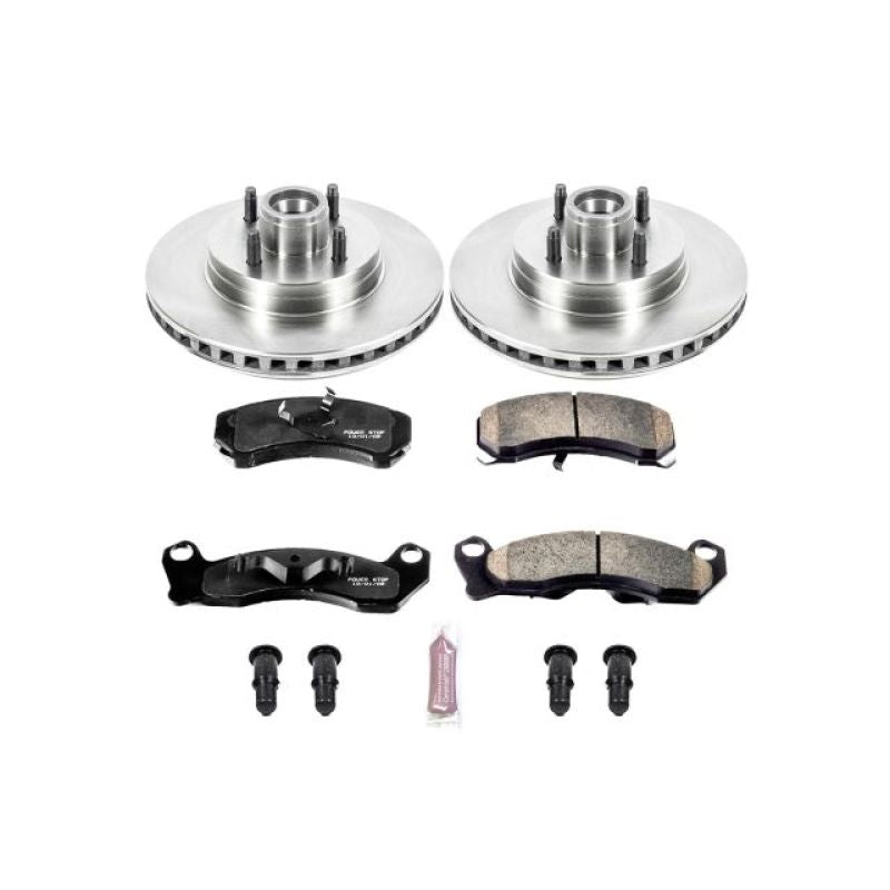 PowerStop Power Stop 87-93 Ford Mustang Front Autospecialty Brake Kit