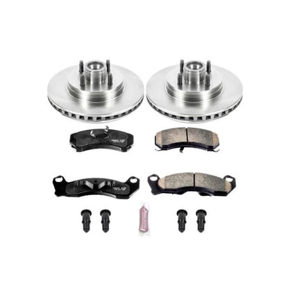 PowerStop Power Stop 87-93 Ford Mustang Front Autospecialty Brake Kit