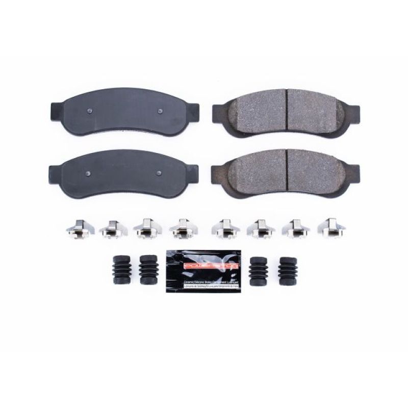 PowerStop Power Stop 10-12 Ford F-250 Super Duty Rear Z23 Evolution Sport Brake Pads w/Hardware
