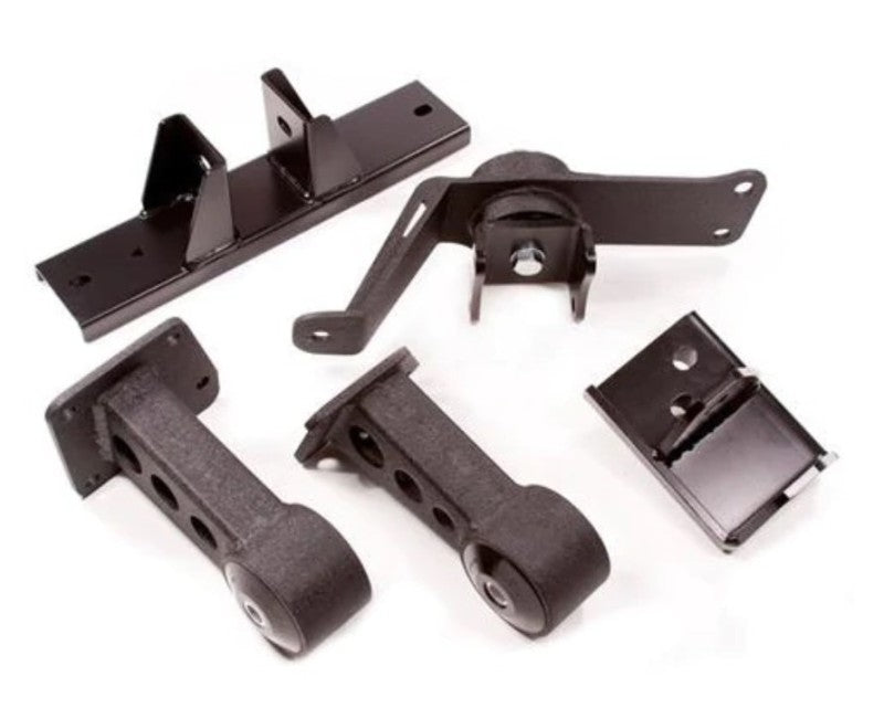 Innovative Mounts Innovative 00-09 Honda S2000 K-Series Black Steel Mounts 75A Bushings (K20 Engine)