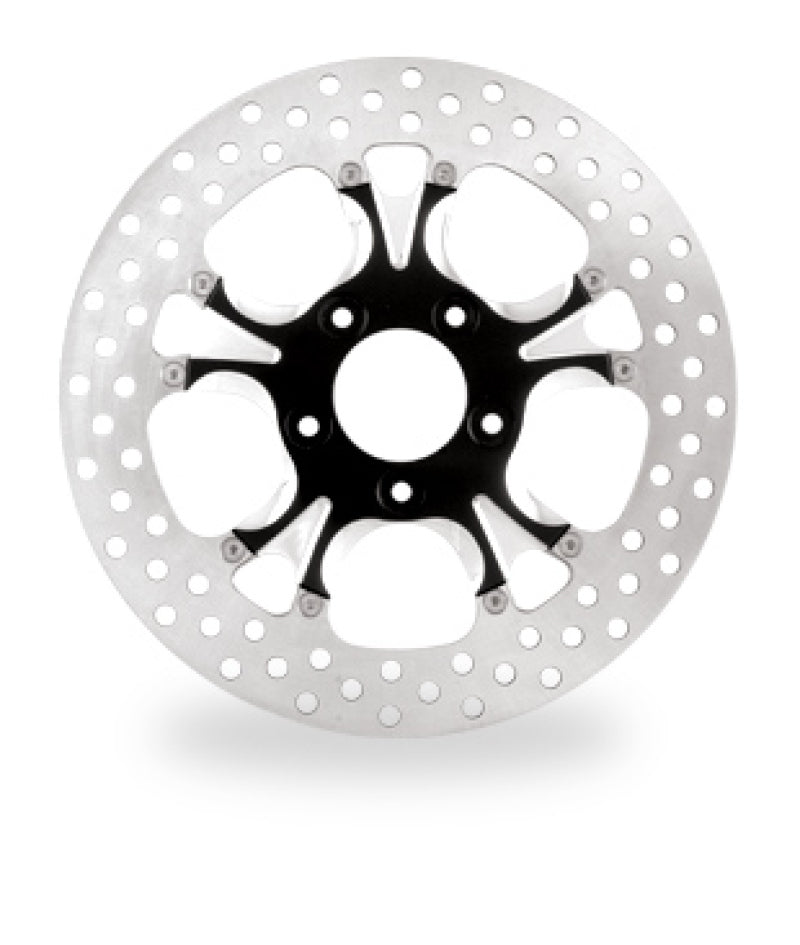 Performance Machine Disc/Carr 11.8 Gatlin Rear - Contrast Cut Platinum