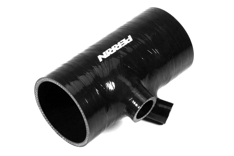 Perrin Performance PERRIN 22-26 Subaru WRX / 20-25 LGT & OBXT Turbo Inlet Hose w/Turbo Adapter Flange (Short) - Black