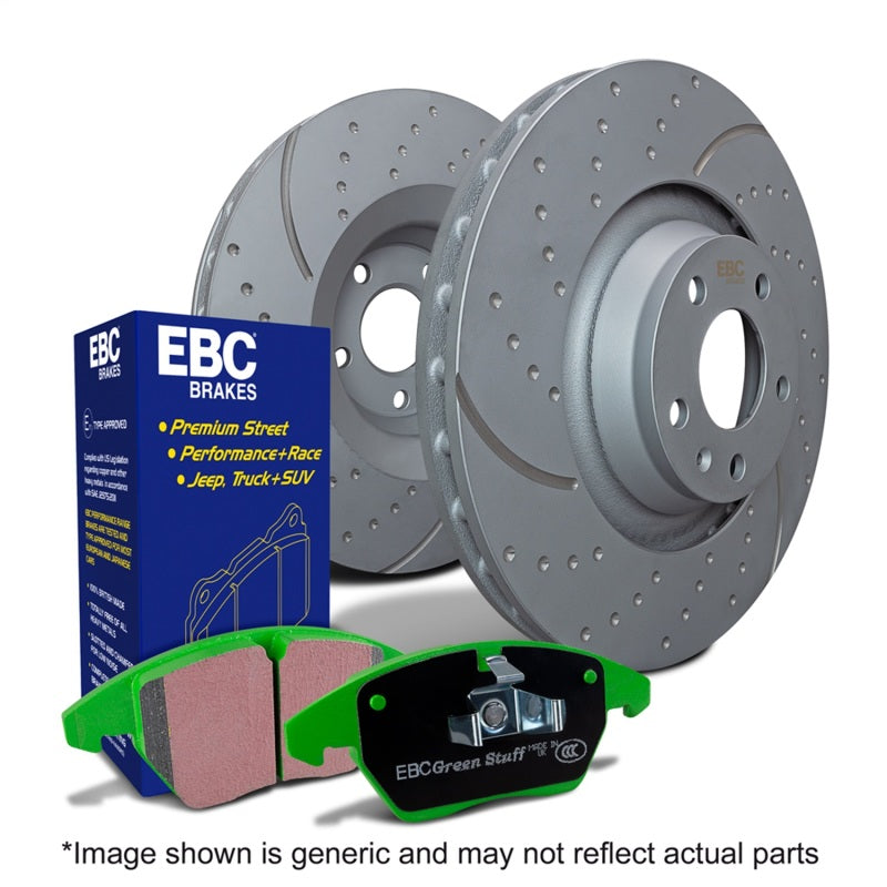 EBC S3 Brake Pad and Rotor Kit