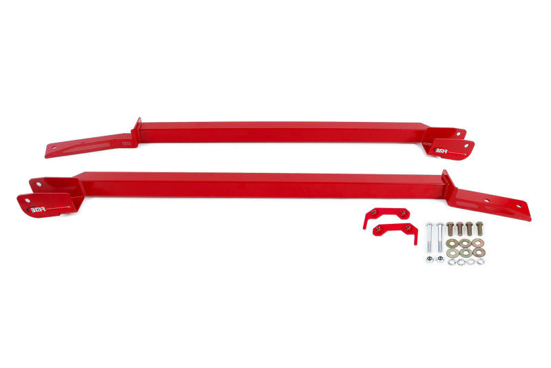BMR Suspension BMR 93-02 F-Body Non-Convertible Bolt-On Boxed Subframe Connectors - Red