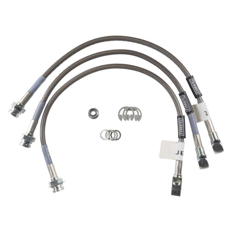Russell Performance 77-81 Jeep CJ5/CJ7 Stock Height to 1in Lift Brake Line Kit