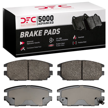 DFC 91-12 Dodge Stealth Rear 5000 Advanced Ceramic Brake Pads
