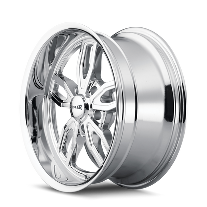Ridler Wheels Ridler 608 18x8 / 5x114.3 BP / 0mm Offset / 72.62mm Hub Chrome Wheel