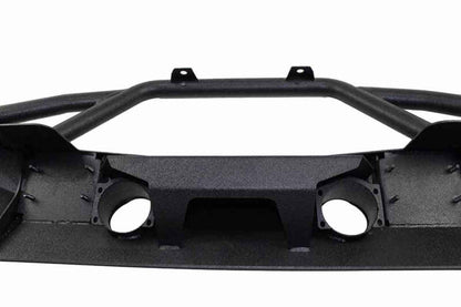 Fishbone Offroad 07-18 Jeep Wrangler JK Full Width Front Winch Bumper - Black Powdercoat