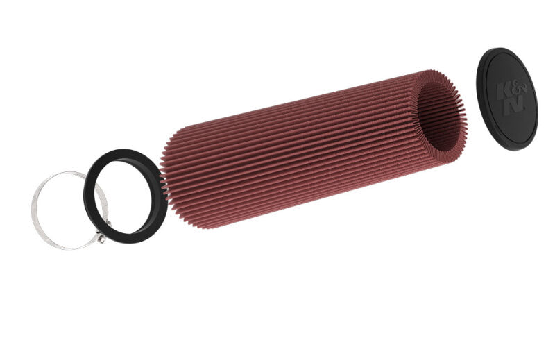 K&N Engineering K&N Universal Clamp-On Air Filter 7-1/2in 6 DEG FLG 5in OD 20 1/8in H