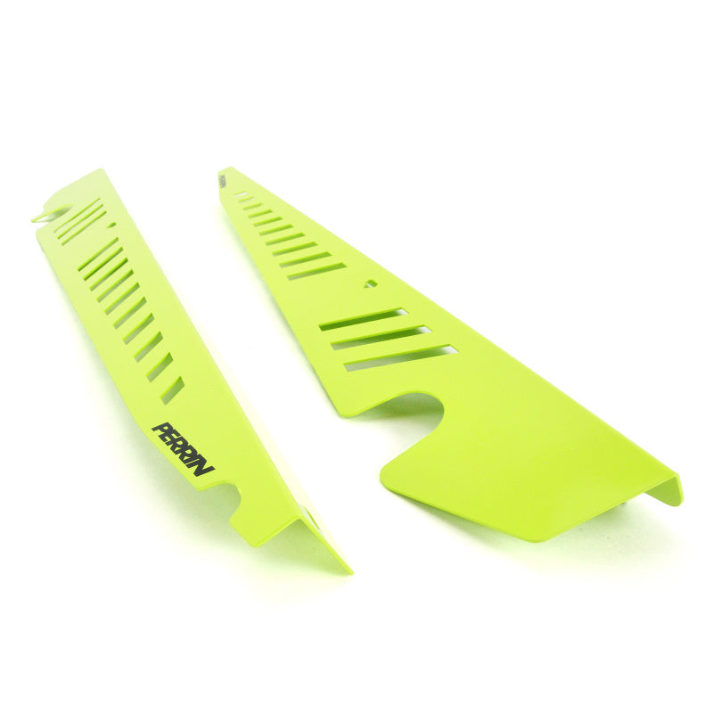 Perrin Performance PERRIN 15-21 Subaru WRX/STI Fender Shroud Set - Neon Yellow