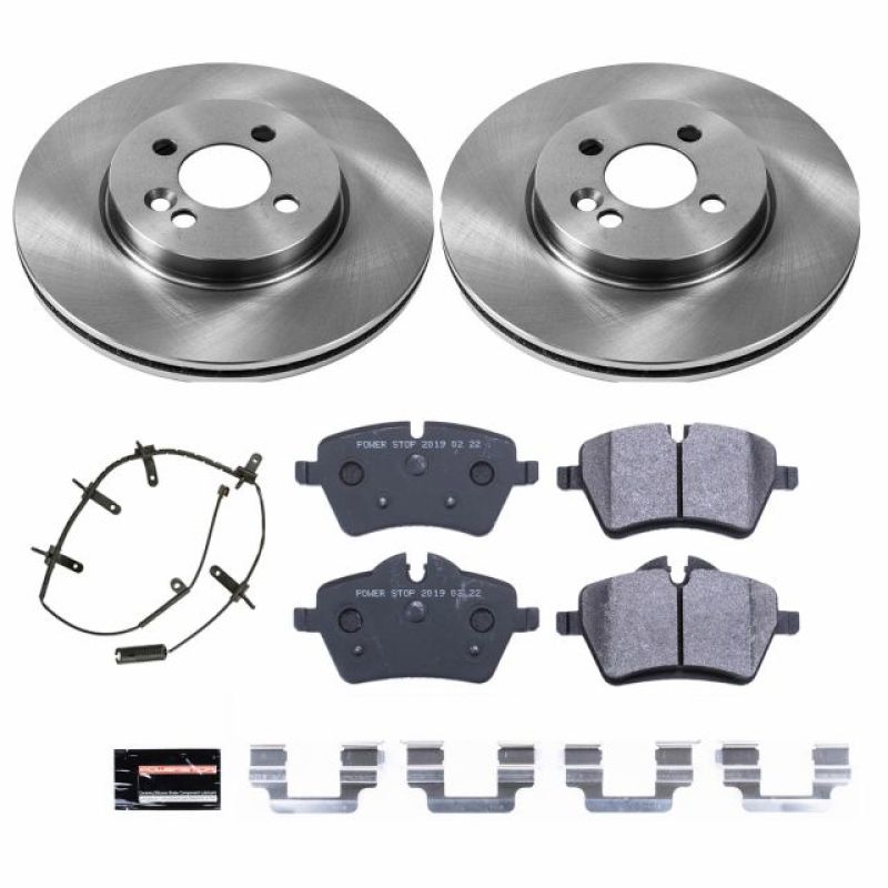 PowerStop Power Stop 07-08 Mini Cooper Front Track Day Brake Kit