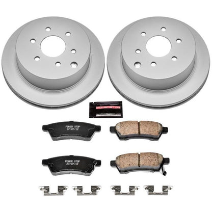 PowerStop Power Stop 05-18 Nissan Frontier Rear Z17 Evolution Geomet Coated Brake Kit