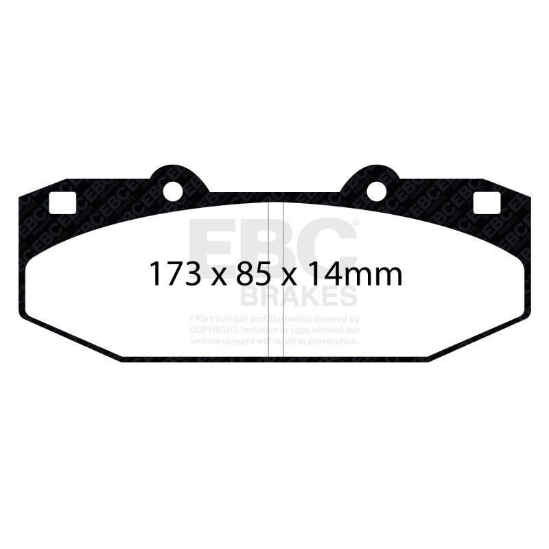 EBC Stoptech 63.309.1303.1 Caliper Bluestuff Brake Pads