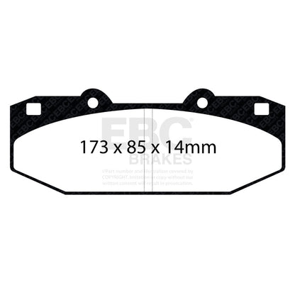 EBC Stoptech 63.309.1303.1 Caliper Bluestuff Brake Pads