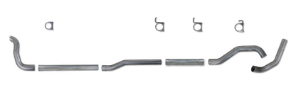 Diamond Eye Performance Diamond Eye KIT 4in TB MFLR RPLCMENT PIPE SGL AL: 2-WHEEL DRIVE ONLY 89-93 DODGE CUMMINS 5.9L