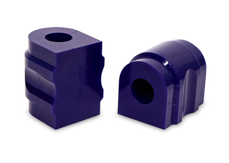 SuperPro 2005 Land Rover LR3 SE Rear 22mm Sway Bar Mount Bushing Set