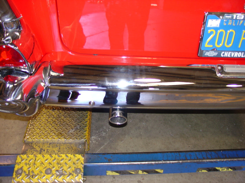 Flowmaster 55-57 Chevrolet 2.5in. American Thunder SS Crossmember-Back Exhaust System