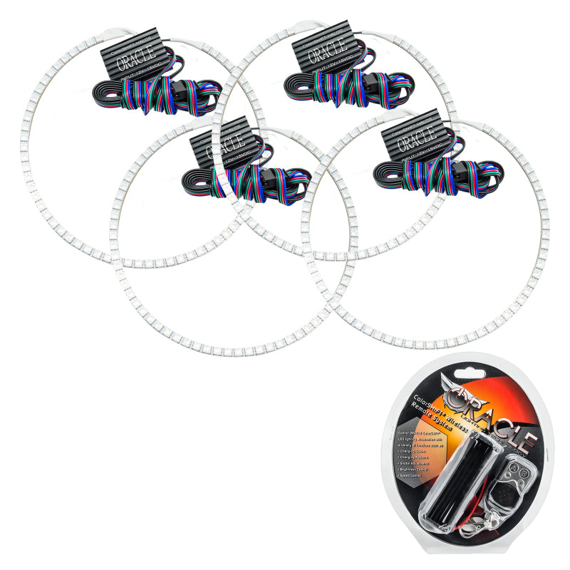 ORACLE Lighting Oracle Jeep Grand Cherokee 05-10 Halo Kit - ColorSHIFT