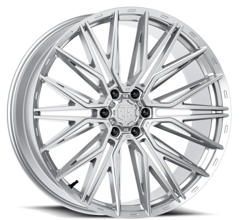 MTX Wheels MTX Gangstar Silver Machined 22x9.5in / 6x135 BP / 20mm Offset / 87.1mm Bore