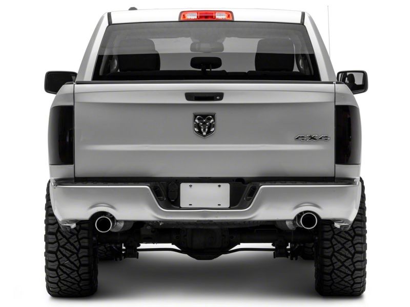 Raxiom 09-18 Dodge RAM 1500/2500/3500 Axial Series LED Tail Lights- Black Housing (Smoked Lens)
