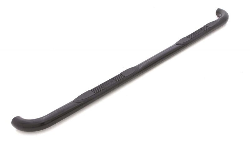 Lund 15-18 Ford F-150 SuperCrew 3in. Round Bent Steel Nerf Bars - Black