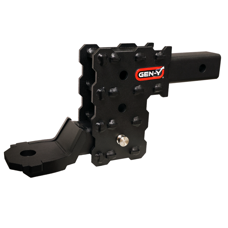 GEN-Y Hitch Gen-Y Phantom-X 2in Solid Shank 4.5in Drop 1K TW 10K Hitch w/GH-103705 (No Flat Towing)