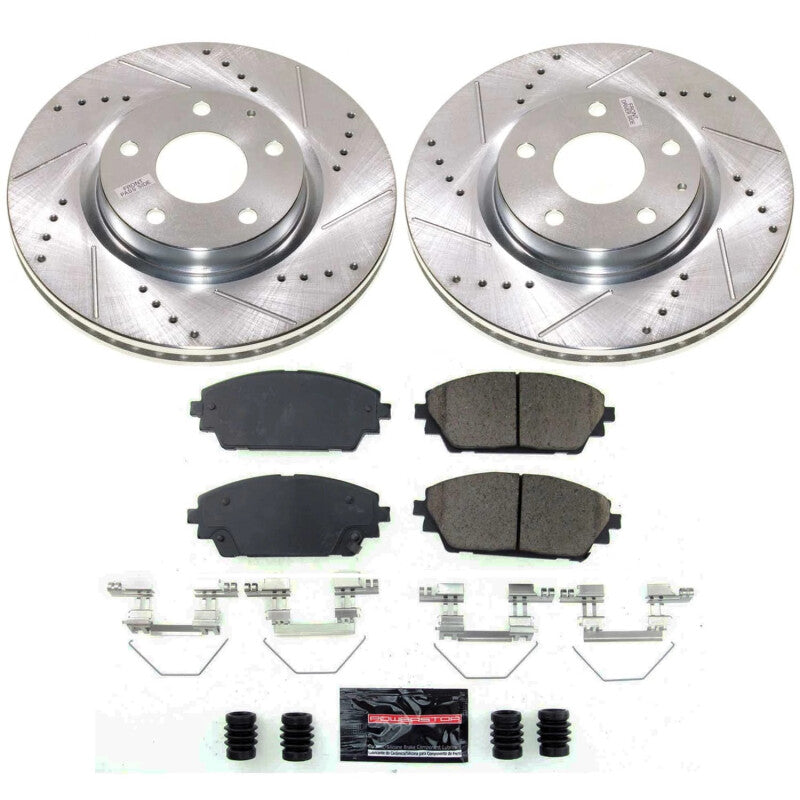 PowerStop Power Stop 19-23 Mazda 3 Front Z23 Evolution Brake Kit