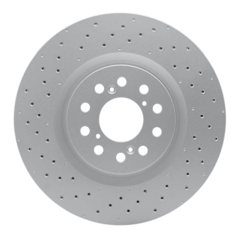 DFC 17-25 Honda Civic Hatchback Front Drilled GeoSPEC Coated Rotor