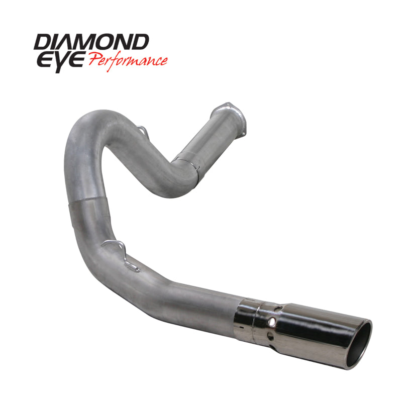 Diamond Eye Performance Diamond Eye KIT 5in DPF-BACK Single AL 07.5-08 CHEVY 6 6L 2500/3500 BPCKGD BX46X14X14OD EL-PL