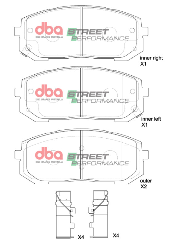 DBA 20-23 Hyundai Sonata SP Performance Front Brake Pads