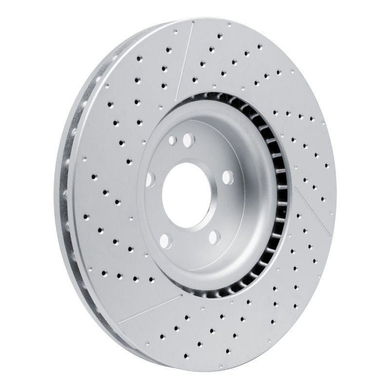 DFC 14-19 Mercedes-Benz GLA45 AMG Front Drilled and Slotted Hi-Carbon Alloy Geomet Coated Rotor