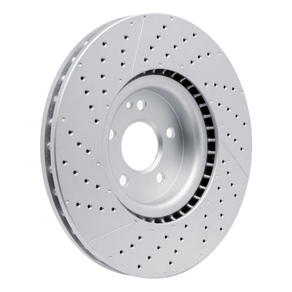 DFC 14-19 Mercedes-Benz GLA45 AMG Front Drilled and Slotted Hi-Carbon Alloy Geomet Coated Rotor