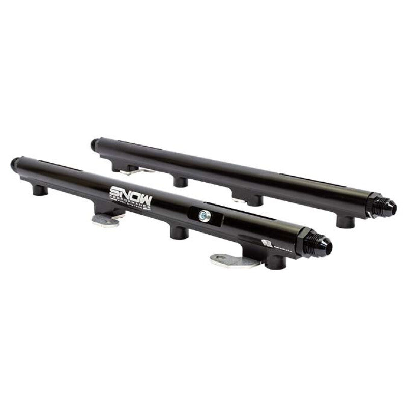 Snow Performance Snow 2005+ Hemi 6.4L Factory Height Injectors Return Style Billet Fuel Rail Kit