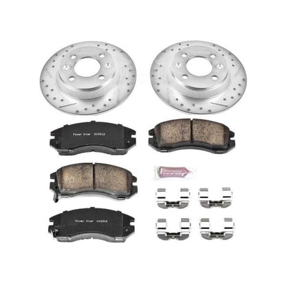 PowerStop Power Stop 93-96 Subaru Impreza Front Z23 Evolution Sport Brake Kit