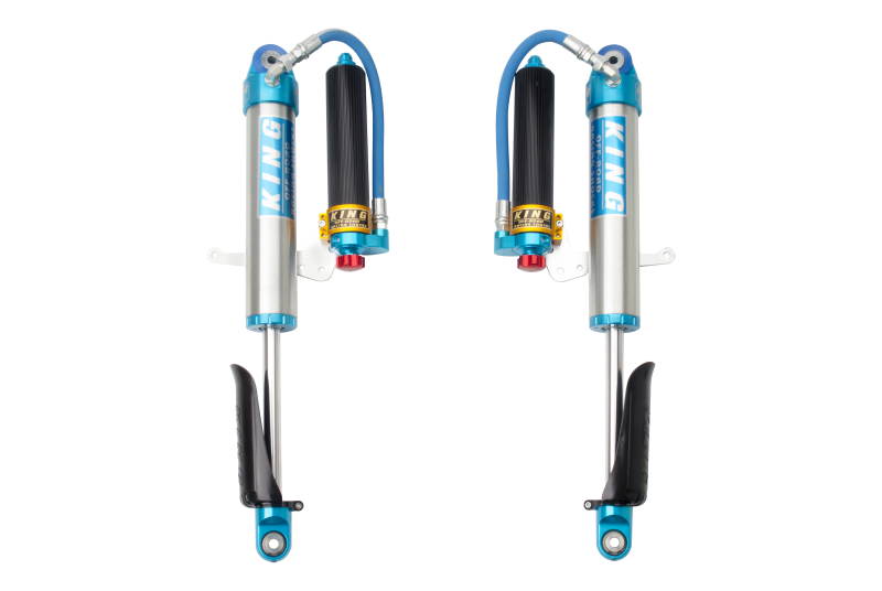 King Shocks 2018+ Jeep Wrangler JL Front 2.5 Dia Remote Res Shock for 0-2in Lift w/Adjuster (Pair)