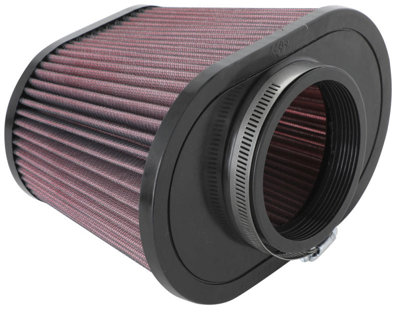 K&N Engineering K&N Universal Clamp-On Air Filter 3.5in Flg ID x 8.5x5.25in B OD x 6.25x4in T OD x 5.5in H