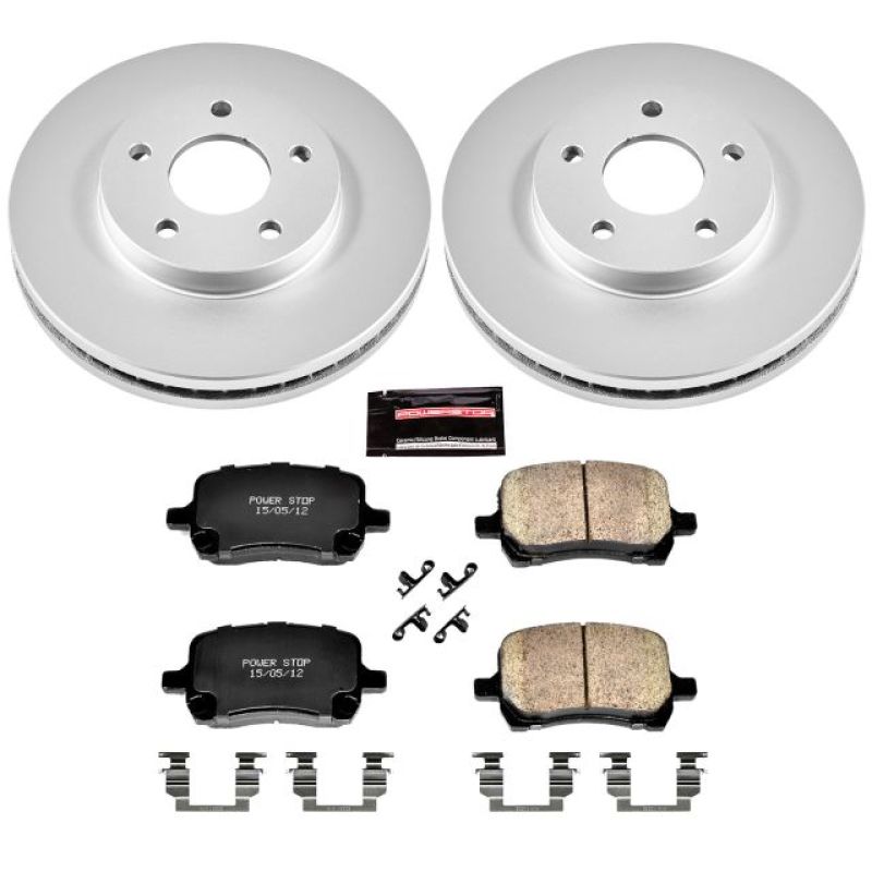 PowerStop Power Stop 06-07 Chevrolet HHR Front Z17 Evolution Geomet Coated Brake Kit
