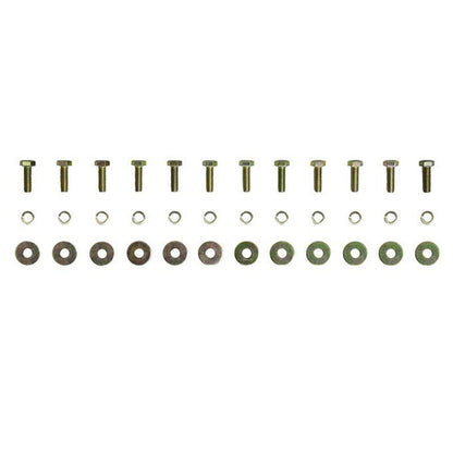 Westin 19-22 Ford Ranger SuperCrew/SuperCab Premier Oval Nerf Step Bar Mount Kit - Blk