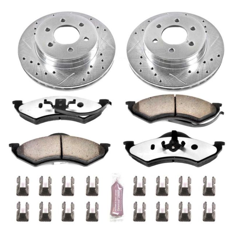 PowerStop Power Stop 1999 Dodge Dakota Front Z36 Truck & Tow Brake Kit