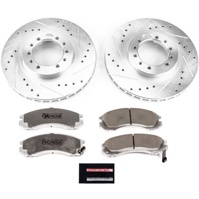 PowerStop Power Stop 91-96 Mitsubishi Montero Front Z26 Street Warrior Brake Kit