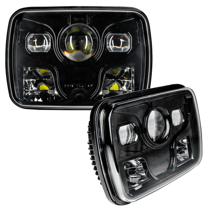 ORACLE Lighting Oracle 7inx6in 40W Replacement LED Headlight - Black (Pair)